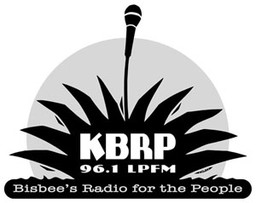Logo de KBRP-LP Radio Free Bisbee 96.1 FM