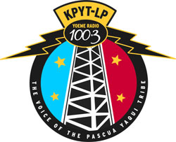 Logo de KPYT-LP Yoeme Radio 100.3 FM