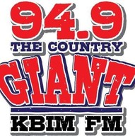 Logo de KBIM The Country Giant 94.9 FM