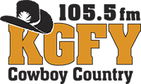 Logo de KGFY Cowboy Country 105.5 FM