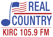 Logo de KIRC Real Country 105.9 FM