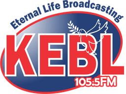 Logo de KEBL-LP Eternal Life Broadcasting 105.5 FM