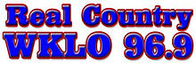 Logo de WKLO Real Country