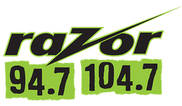 Logo de WZOR WZOS Razor 94.7 & 104.7