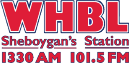 Logo de WHBL 1330 AM and 101.5 FM