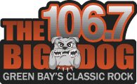 Logo de WKRU The 106.7 Big Dog FM