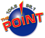 Logo de WXER 104.5 and 96.1 The Point FM