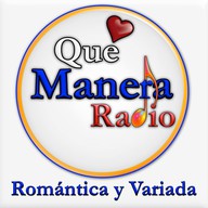 Logo de Que manera radio