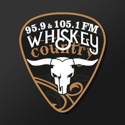 Logo de WHMT Whiskey Country 105.1 FM & 95.9 FM
