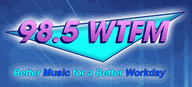 Logo de WTFM 98.5 FM
