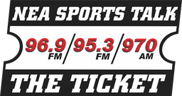 Logo de KNEA The Ticket 95.3 FM & 970 AM