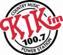 Logo de KIKV KIK FM 100.7