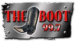 Logo de KBOD The Boot 99.7 FM