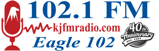 Logo de KJFM Eagle 102.1 FM