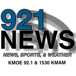 Logo de KMAM & KMOE The Bullet 1530 AM & 92.1 FM