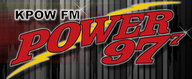 Logo de KPOW Power 97.7 FM