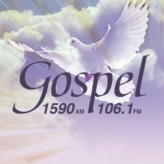 Logo de KPRT Gospel 1590 AM & 106.1 FM