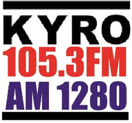 Logo de KYRO 1280 AM / 105.3 FM