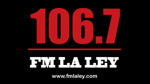 Logo de La Ley 106.7 FM