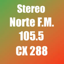 Logo de Stereo Norte 105.5 FM