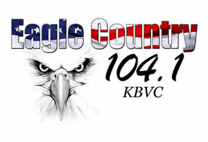 Logo de KBVC Eagle Country 104.1 FM