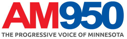 Logo de AM 950 KTNF The Progressive Voice of Minnesota