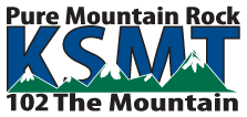 Logo de KSMT The Mountain 102.1 FM