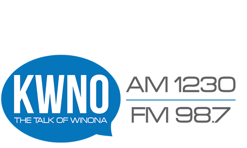 Logo de KWNO 1230 AM/98.7 FM