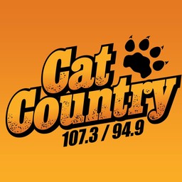 Logo de KCIN / KIYK Cat Country 107.3 / 94.9