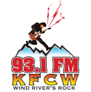 Logo de KFCW Wind River's Rock 93.1 FM