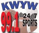 Logo de KWYW 99.1 FM