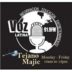 Logo de KBWE Voz Latina 91.9 FM