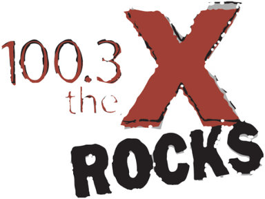 Logo de KQXR The X 100.3 FM