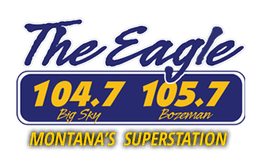 Logo de KBZM / KKQX Eagle 104.7 / 105.7 FM