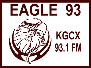 Logo de KGCX Eagle 93.1 FM
