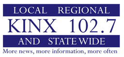 Logo de KINX 102.7 FM