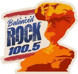 Logo de KKRK Balanced Rock 106.5 FM