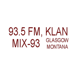Logo de KLAN Mix 93.5 FM