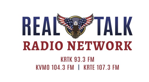 Logo de KVMO The Real Talk Radio Network