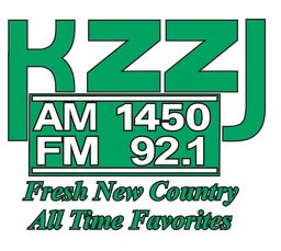 Logo de KZZJ 1450 AM & 92.1 FM