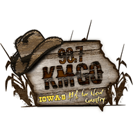 Logo de KMGO 98.7 Iowa Country