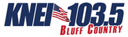 Logo de KNEI-FM Bluff Country