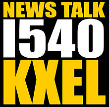 Logo de KXEL News/Talk 1540