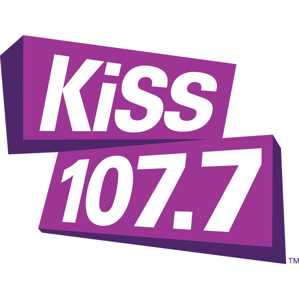 Logo de KISS 107.7 FM (CA Only)