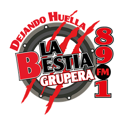 Logo de La Bestia Grupera 89.1 FM