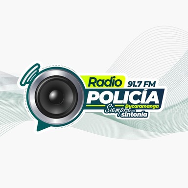 Logo de Radio Policía Bucaramanga 91.7 FM