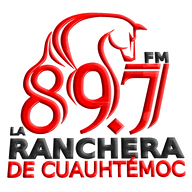 Logo de La Ranchera de Cuauhtémoc 89.7 FM