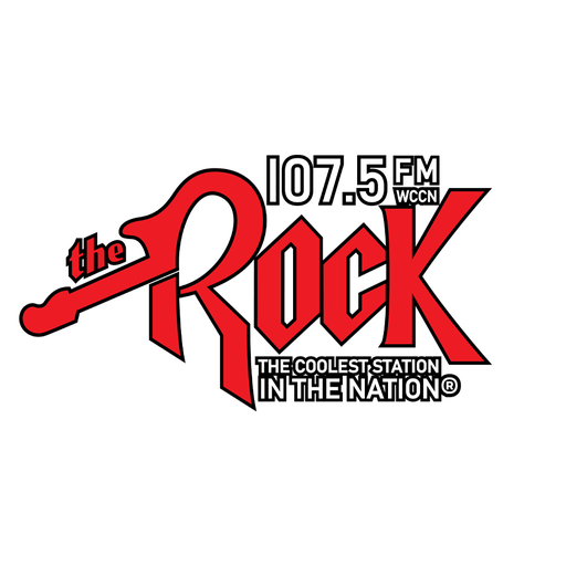 Logo de WCCN 107.5 FM The Rock
