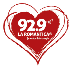 Logo de La Romantica 92.9 FM