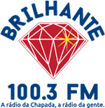 Logo de Rádio Brilhante 100.3 FM